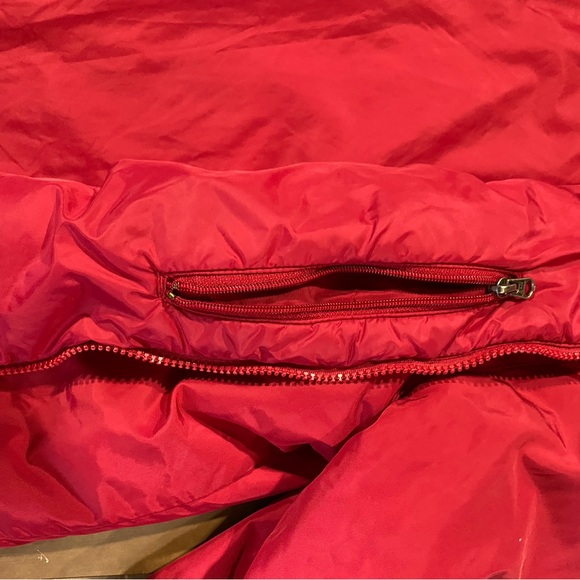 Abercrombie & Fitch Vintage Red Puffer Jacket - Picture 9 of 13